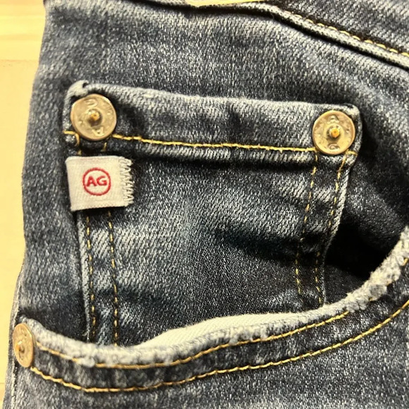 AG Farrah High Rise Skinny Ankle Side‎ Slits size 30 - Picture 4 of 10